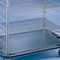SS WIRE ROLL-OUT SHELF