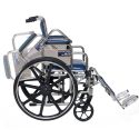 24" SOLID SEAT WHEELCHAIR