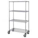 WIRE MOBILE CART W/ 5