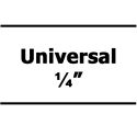Universal 1/4in Plug