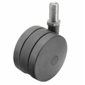 2-3/8" TWIN WHEEL CASTER