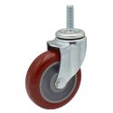 3" SWIVEL CASTER, POLYURETHANE