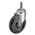 3" SWIVEL CASTER, POLYOLEFIN