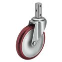 4" SWIVEL CASTER, POLYURETHANE