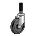 3" SWIVEL CASTER, POLYOLEFIN