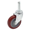 3" SWIVEL CASTER, POLYURETHANE