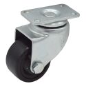 2" SWIVEL CASTER, POLYOLEFIN