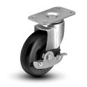 3" SWIVEL CASTER W/BRAKE