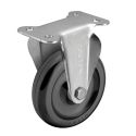 3" RIGID CASTER, POLYOLEFIN