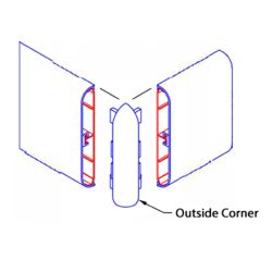 OUTSIDE CORNER