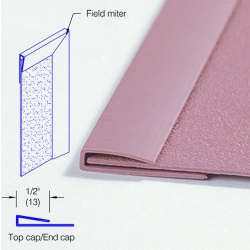 TOP CAP FOR WALL COVERING