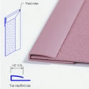 TOP CAP FOR WALL COVERING