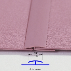 JOINT COVER FOR WALL COVERING