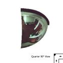 18" QUARTER VIEW DOME MIRROR