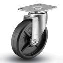 3" SWIVEL CASTER, POLYOLEFIN