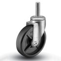 3" SWIVEL CASTER, POLYOLEFIN