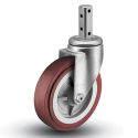 3" SWIVEL CASTER, POLYURETHANE