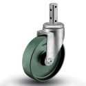 3" SWIVEL CASTER, CAST IRON