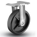 4" RIGID CASTER, POLYOLEFIN