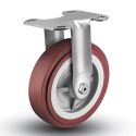 4" RIGID CASTER, POLYURETHANE