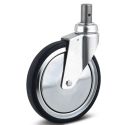 8" SWIVEL CASTER, POLYURETHANE