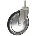8" SWIVEL CASTER, POLYURETHANE