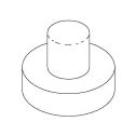 RUBBER BUMPER-3/PKG