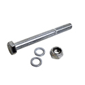 AXLE W/LOCKNUT