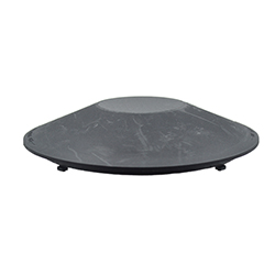 BLACK PLASTIC HUB CAP