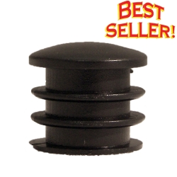 BLACK PLASTIC END PLUG