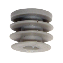 PLASTIC END PLUG, GREY