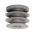 PLASTIC END PLUG, GREY