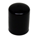 PLASTIC CAP, 3/4" BLACK