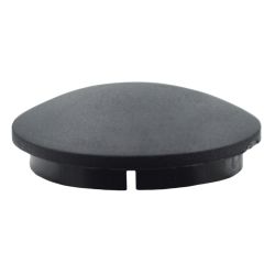 BLACK PLASTIC HUB CAP