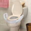 ELEVATED TOILET SEAT WITH ARMS