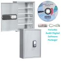 NARCOTIC STNLSS STL CABINET W/