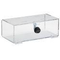 REFRGRTOR COMBO LOCK BOX-CLEAR