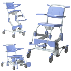 SHOWER-TOILET CHAIR W/ REMV