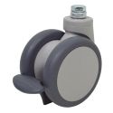 4" REAR SWIVEL CASTER W/ BRAKE