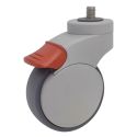 4" TOTAL LOCK CASTER