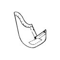 COMMODE SEAT W/HEAD