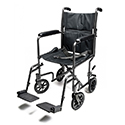 17" STEEL TRANSPORT CHAIR