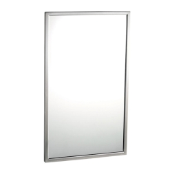 WELDED-FRAME MIRROR, STAINLESS