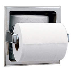 TOILET PAPER HOLDER - RECESSED