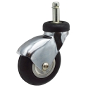 3" HOODED CASTER, NEOPRENE