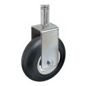 4" CART-WASHABLE RIGID CASTER