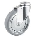 5" SWIVEL CASTER, RUBBER