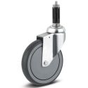 5" SWIVEL CASTER, POLYURETHANE