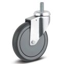 5" SWIVEL CASTER, POLYURETHANE