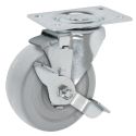 3" SWIVEL CASTER WITH BRAKE